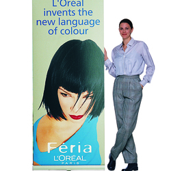 EXPAND QuickScreen1 100x200 cm mit Grafik