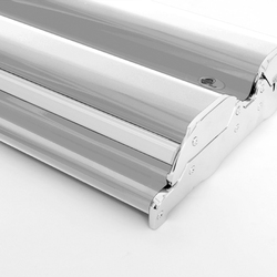 EXPOLINC Rollup Professional Doppelsseitig silber Metallic 85 cm