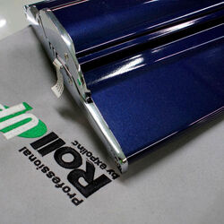 EXPOLINC Rollup Professional Midnight Blue Metallic 85x215cm das Letzte weltweit