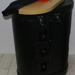 Transportcase - Koffer + Theken in Einem - ideal für Faltdisplays, Rollups usw.