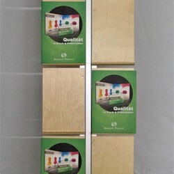Prospektständer 8xA4 - Birke - vario d8 / VA 8808 - NEUWARE!