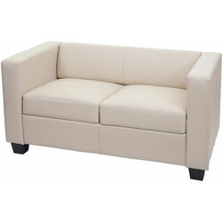 Sitzcouch beige - 2er Loungesofa